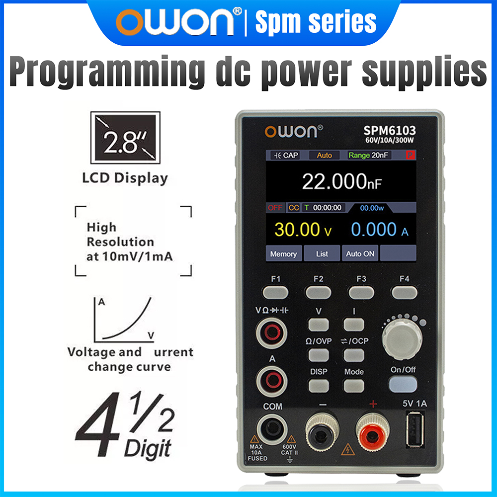 Alimentatore DC Programmabile  - Programmable Dc Power Supply 60V 10A recensione e prezzo