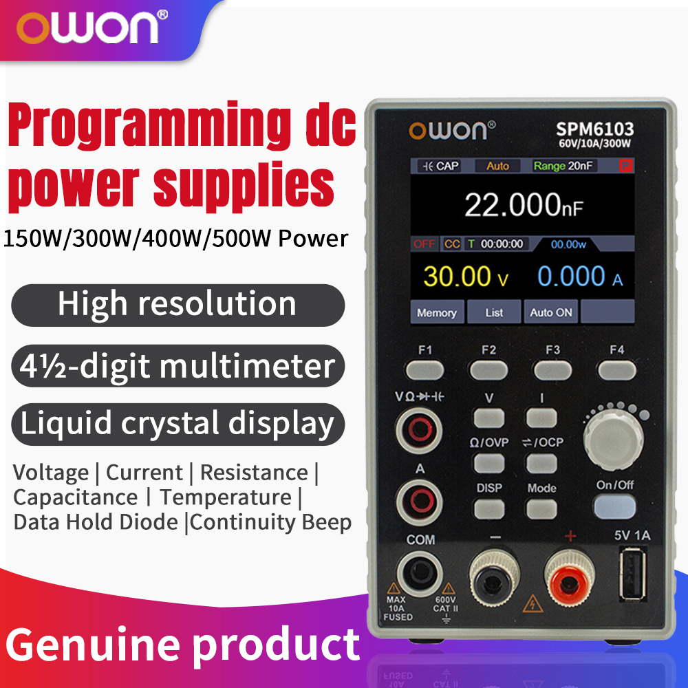 Alimentatore DC Programmabile  - Programmable Dc Power Supply 60V 10A recensione e prezzo